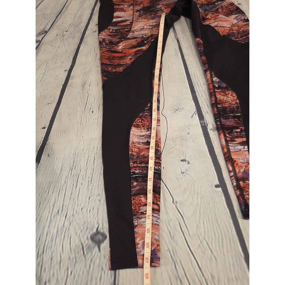 Lululemon Sweat & Repeat Tight *28"Black / Dahliascape Multi - Picture 5 of 6